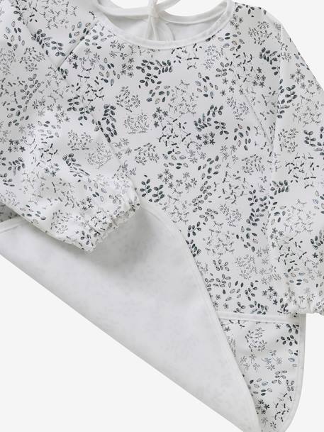 Slab lange mouwen meerkleurig+Plantenprint+roze (poederkleur)+vos - vertbaudet enfant 