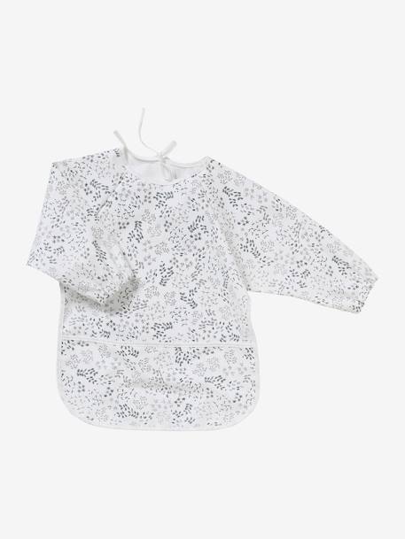 Slab lange mouwen meerkleurig+Plantenprint+roze (poederkleur)+vos - vertbaudet enfant 