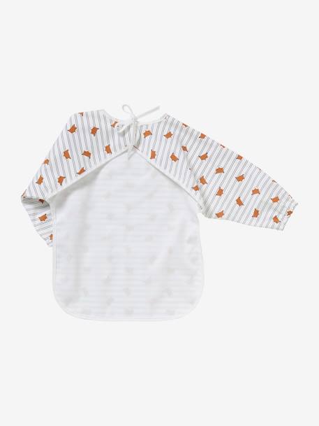 Slab lange mouwen meerkleurig+Plantenprint+roze (poederkleur)+vos - vertbaudet enfant 