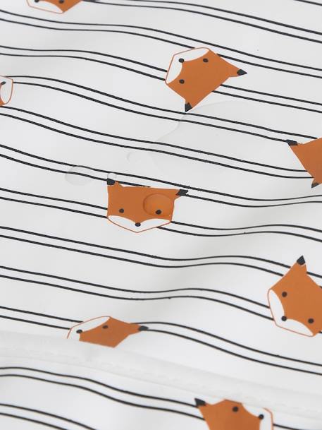 Slab lange mouwen meerkleurig+Plantenprint+roze (poederkleur)+vos - vertbaudet enfant 
