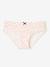 Set van 5 meisjesslipjes Oeko-Tex® met fantasieprint Set ivoor - vertbaudet enfant 