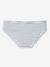 Set van 5 meisjesslipjes Oeko-Tex® met fantasieprint Set ivoor - vertbaudet enfant 