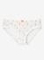 Set van 5 meisjesslipjes Oeko-Tex® met fantasieprint Set ivoor - vertbaudet enfant 