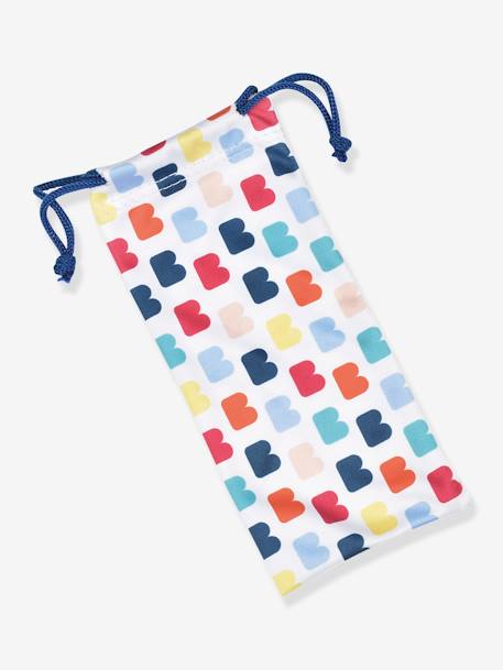 BEABA-zonnebril voor baby's van 0 tot 9 maanden oud blauw+roze+terracotta+zandbeige - vertbaudet enfant 