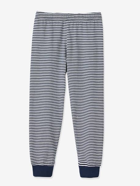 Set van 2 pyjama's Muziek Oeko-Tex® Ivoor - vertbaudet enfant 