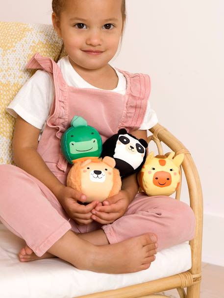 De Dooballs - Set van 4 zachte ballen - BABYTOLOVE groen+MEERKLEURIG+MEERKLEURIG - vertbaudet enfant 