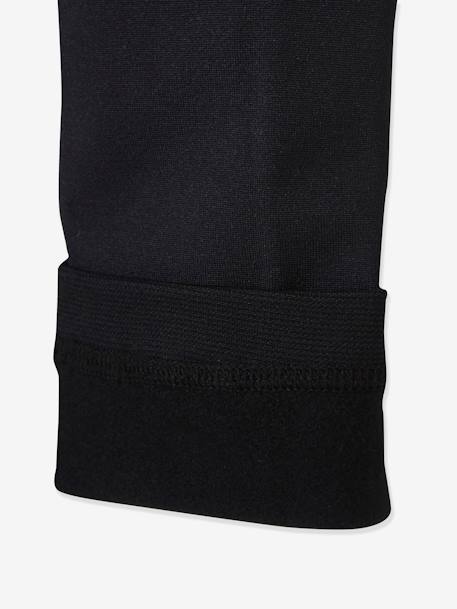 Fleece-legging voor meisjes blauw+gemêleerd grijs+parelgrijs+zachtpaars+zwart - vertbaudet enfant 