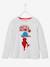 Miraculous® meisjes t-shirt met lange mouwen PORSELEINGRIJS MET ANIMATIE - vertbaudet enfant 