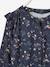 Gebloemde meisjesjumpsuit inkt met print - vertbaudet enfant 