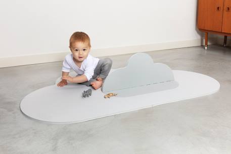 Klein wolken speelkleed - QUUT PARELGRIJS - vertbaudet enfant 