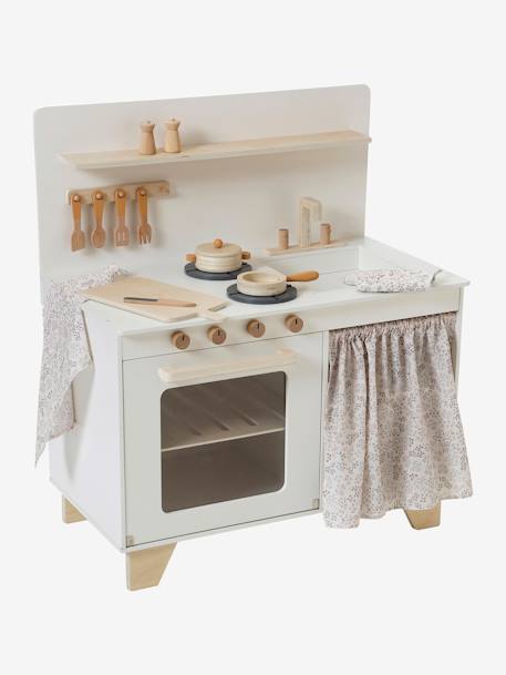 Kitchenette met FSC® houtgordijn meerkleurig - vertbaudet enfant 