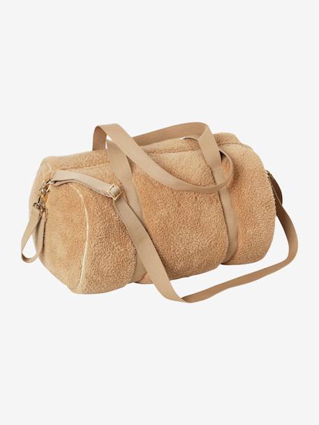 Baby Roll pluche luiertas beige+koffie - vertbaudet enfant 