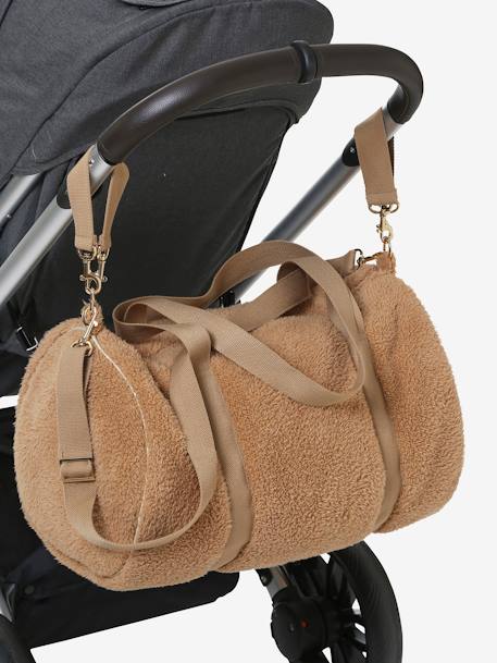 Baby Roll pluche luiertas beige+koffie - vertbaudet enfant 