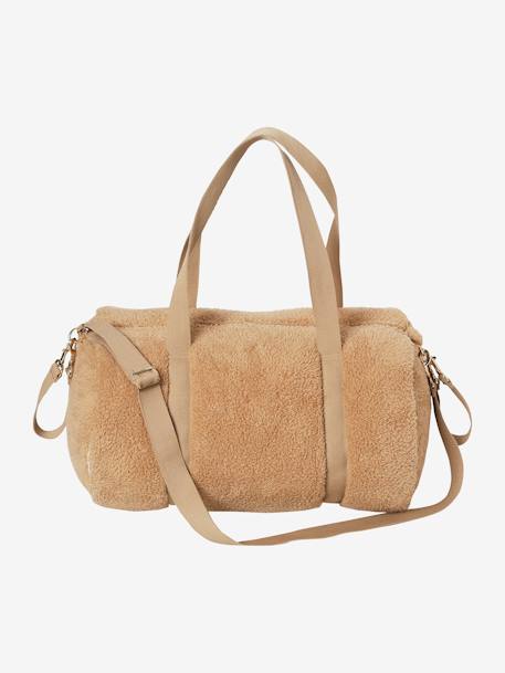 Baby Roll pluche luiertas beige+koffie - vertbaudet enfant 