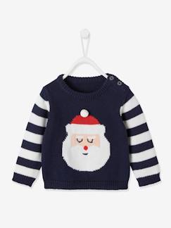 Baby-Trui, vest, sweater-Trui-Kerstmantrui voor baby's