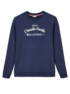 Dames sweatshirt uit onze Chouette Famille capsule collectie vertbaudet  - vertbaudet enfant
