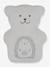 BEKE BOBO therapeutische teddybeer beige+Beige (Abracadabra)+Grey (Egel)+sinaasappel+Wit (Roze Bambi) - vertbaudet enfant 