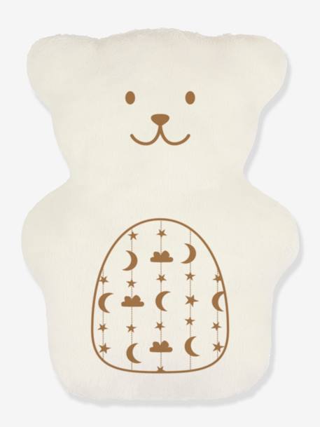 BEKE BOBO therapeutische teddybeer beige+Beige (Abracadabra)+Grey (Egel)+sinaasappel+Wit (Roze Bambi) - vertbaudet enfant 