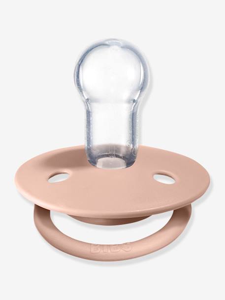 Set van 2 BIBS De Lux siliconen spenen Amandelgroen + wolkengrijs+IJzergrijs + babyblauw+Ivoor + poeder roze+Terracotta + poederroze - vertbaudet enfant 