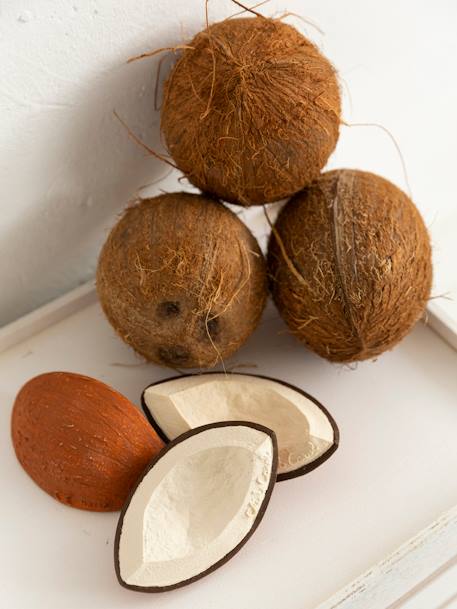 Coco de kokosnoot bijtspeeltje - OLI & CAROL BRUIN - vertbaudet enfant 