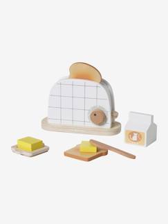 Speelgoed-Houten toaster set