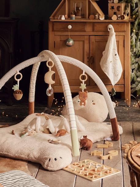 Speelkleed GREEN FOREST Grijs+wit - vertbaudet enfant 