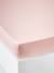 Effen hoeslaken kind Oeko-Tex® antraciet+blauwgroen+ecru+grijs+groen+jeansblauw+koraal+Licht lila+lichtblauw+lichtroze+marineblauw+pistache+saliegroen+terracotta+wit - vertbaudet enfant 