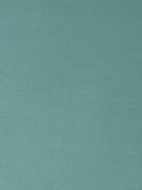 Effen hoeslaken kind Oeko-Tex® antraciet+blauwgroen+ecru+grijs+groen+jeansblauw+koraal+Licht lila+lichtblauw+lichtroze+marineblauw+pistache+saliegroen+terracotta+wit - vertbaudet enfant 