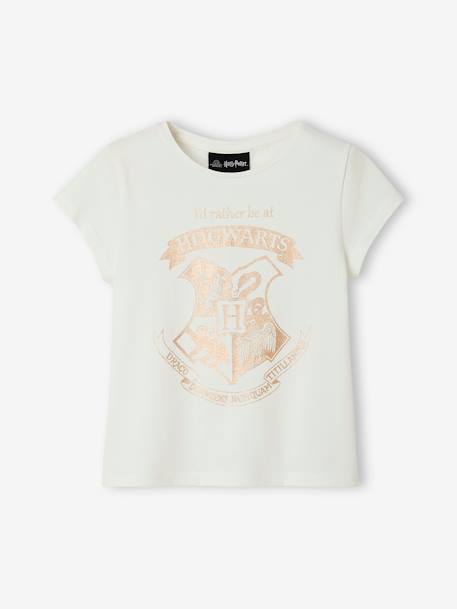 T-shirt Harry Potter® - meisjes Wit - vertbaudet enfant 