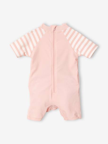 Anti-UV zwemsetje babymeisje roze - vertbaudet enfant 