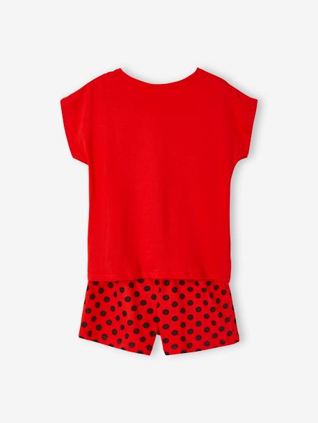 Miraculous® Pyjamashort voor meisjes Rood - vertbaudet enfant 