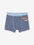Set van 5 Oeko-Tex® stretch jongensboxers walvissen Set blauw - vertbaudet enfant 