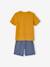 Set van 2 Oeko-Tex® pyjama's voor jongens met walvissen Set mosterd en blauw - vertbaudet enfant 