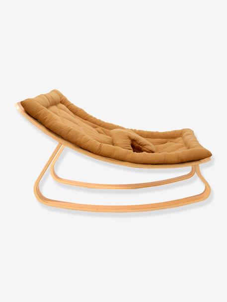 Wipstoel LEVO VAN CHARLIE CRANE CAMEL+ecru+grijs+rozen - vertbaudet enfant 