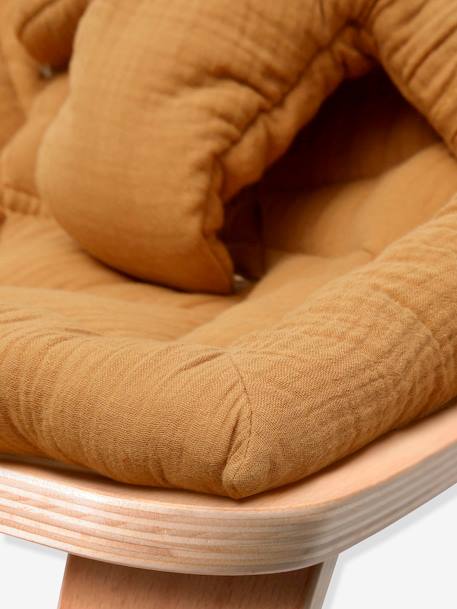 Wipstoel LEVO VAN CHARLIE CRANE CAMEL+ecru+grijs+rozen - vertbaudet enfant 