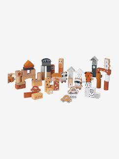 Speelgoed-Eerste levensjaren-Set voor meerdere constructies SCHATTIGE WASBEER van FSC® hout