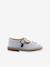 Sandalen van leer en plantaardige looiing Dingo 2 ASTER® marine+wit - vertbaudet enfant 