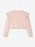 Korte meisjesvest met ruches roze - vertbaudet enfant 