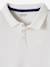 Poloshirt met korte mouwen voor jongens met borduurwerk op de borst blauw+lichtgeel+lichtkaki+MARINEBLAUW+terracotta+wit - vertbaudet enfant 