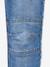 Rechte jeans voor jongens MorphologiK indestructible 'waterless' met heupomtrek medium denim stone+onbewerkt denim - vertbaudet enfant 