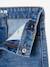 Rechte jeans voor jongens MorphologiK indestructible 'waterless' met heupomtrek medium denim stone+onbewerkt denim - vertbaudet enfant 