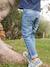Onverwoestbare rechte jeans jongens denim stone+onbewerkt denim - vertbaudet enfant 