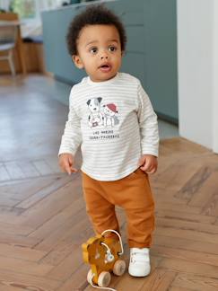 Baby-Babyset-Babyset T-shirt + molton broek