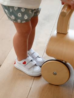 Schoenen-Meisje shoenen 23-38-Sneakers, gympen-Stoffen tennisschoenen met klittenband voor babymeisjes