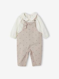 Set jumpsuit en blouse voor baby's  - vertbaudet enfant