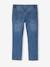 Onverwoestbare rechte jeans jongens denim stone+onbewerkt denim - vertbaudet enfant 