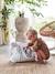 Luiertas Pluim beige, bedrukt+IVOOR MET PRINT+plantaardig ivoor+vanille+wit, bedrukt - vertbaudet enfant 
