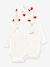 Set van 3 babyrompertjes met lange mouwen in biokatoen PETIT BATEAU wit - vertbaudet enfant 