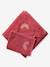 Badcape + washand personaliseerbaar Oeko-Tex® blauwgroen+framboos+medium blauw+oker+poederroze+wit+zeegroen - vertbaudet enfant 