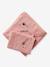 Badcape + washand personaliseerbaar Oeko-Tex® blauwgroen+framboos+medium blauw+oker+poederroze+wit+zeegroen - vertbaudet enfant 